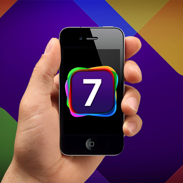 Apple,iOS,iOS 7,дизайн,скевоморфизм, iOS 7 показан в совершенно новом облике